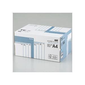 ds-（まとめ） TANOSEE αエコカラーペーパーII A4 スカイブルー 業務用パック 1箱（5000枚：500枚×10冊） 〔×10セット〕