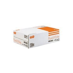 ds-（まとめ） TANOSEE PPC用紙 Pure White A3 1箱（1500枚：500枚×3冊） 〔×10セット〕