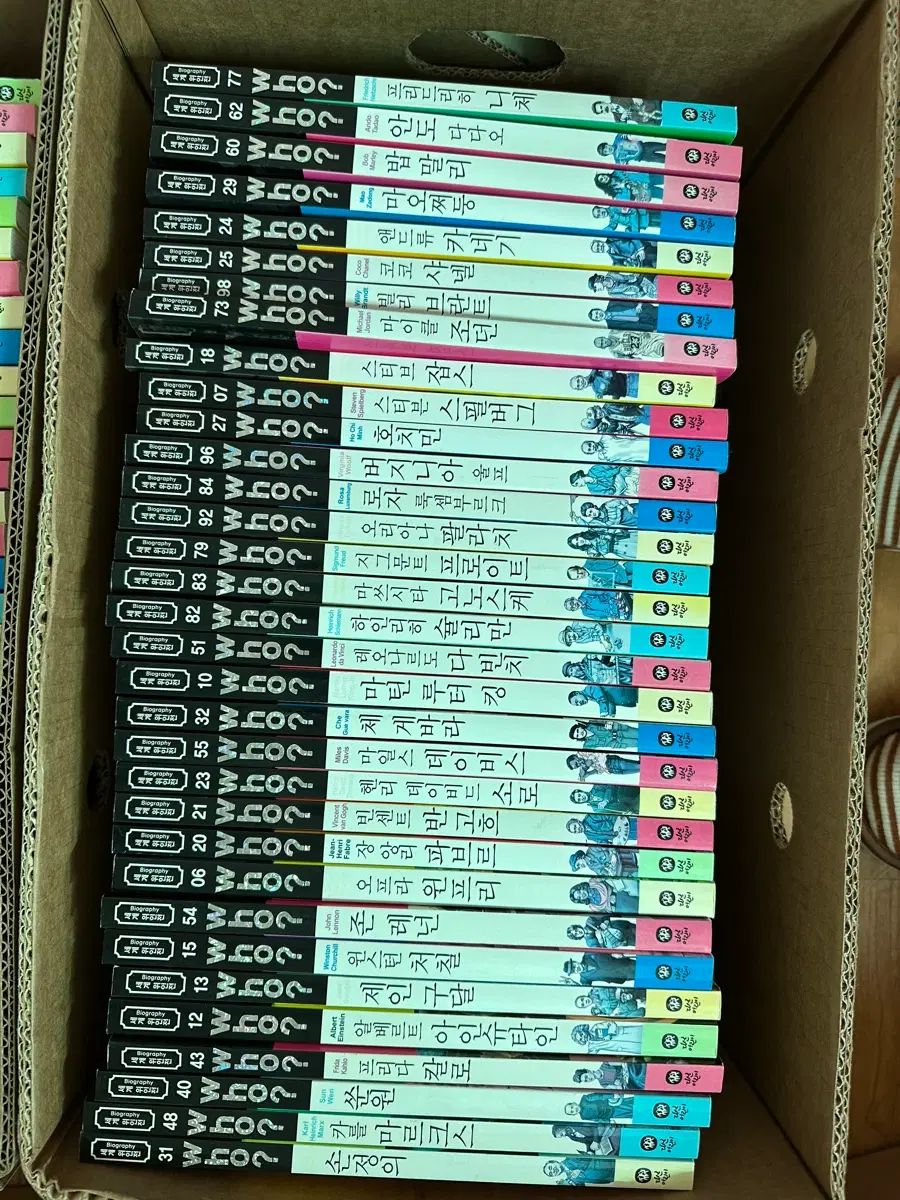 WHO? シリーズ 世界偉人伝 漫画 (100巻中99巻) 7,971円