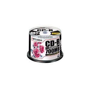 ds-（まとめ） 三菱化学メディア PC DATA用 CD-R 48倍速対応 SR80PP50 50枚入 〔×3セット〕