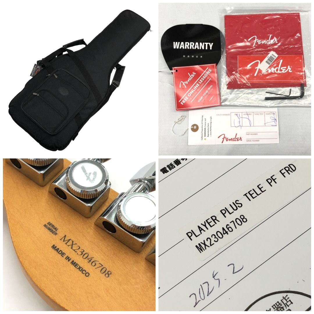 Fender Mexico Player Plus TELECASTER Fiesta Red エレキギター 中古