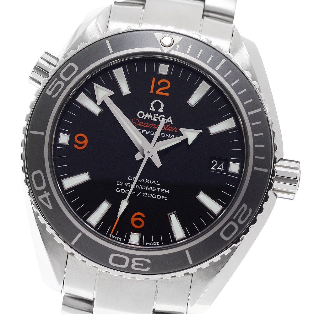 オメガ OMEGA 232.30.42.21.01.003 シーマスター プラネットオーシャン 600M デイト 自動巻き メンズ 良品 保証書付き_975098
