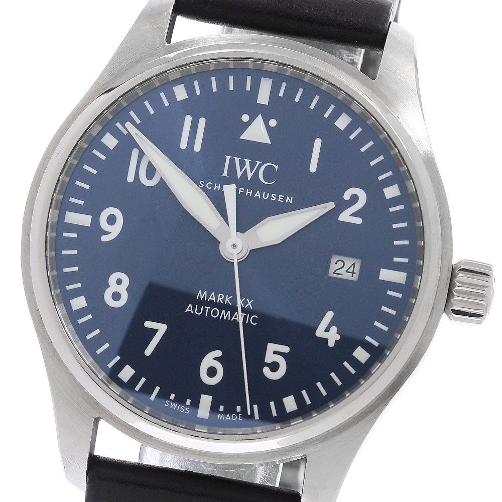 IWC IWC SCHAFFHAUSEN IW328203 パイロットウォッチ マークXX デイト 自動巻き メンズ 保証書付き_972707