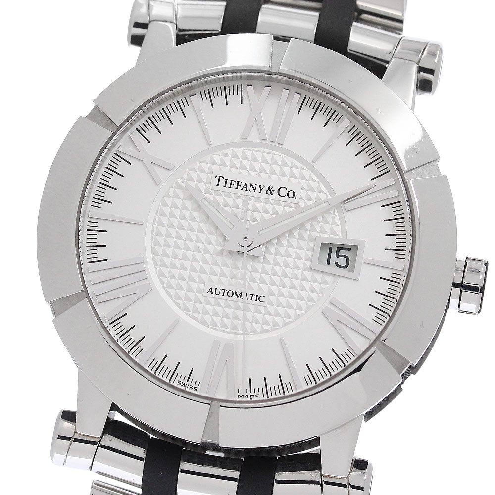 ティファニー TIFFANY&Co. Z1000.70.12A2100A アトラス ジェント デイト 自動巻き メンズ 保証書付き_961068