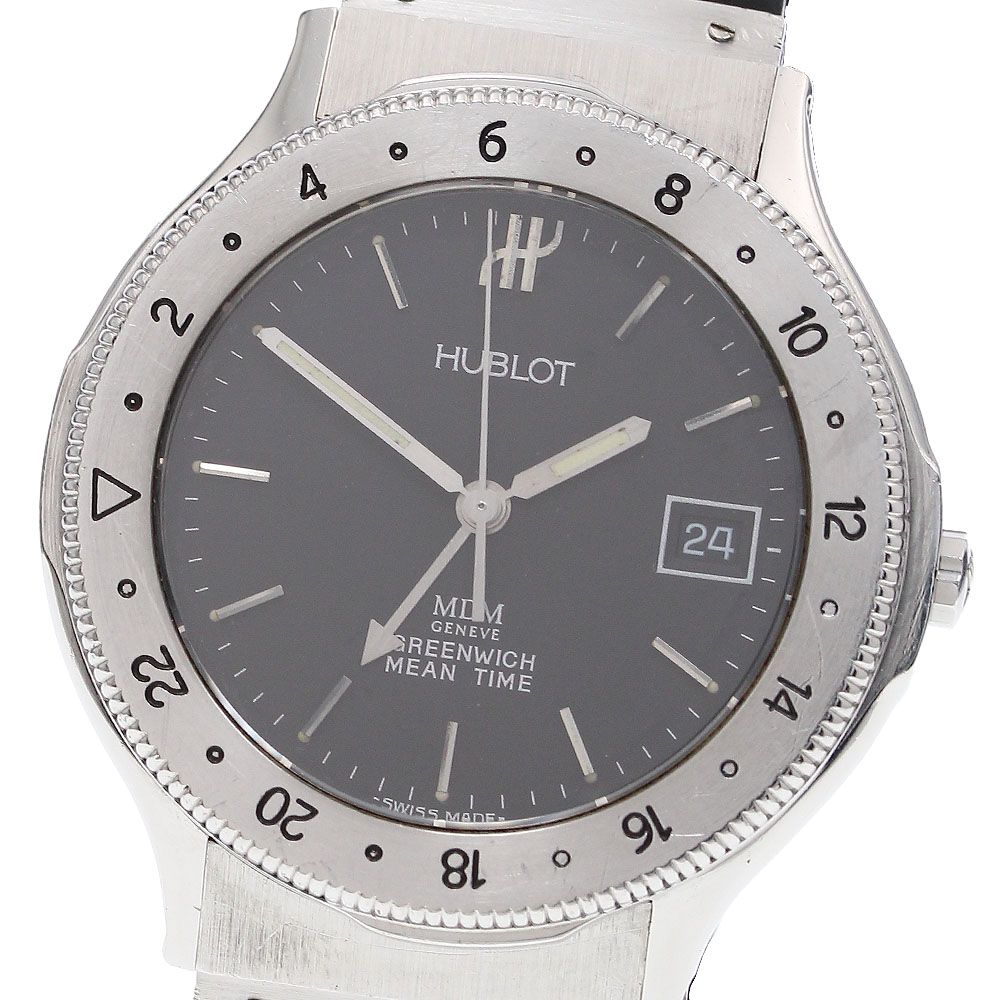 Hublot Hublot 1570.110.1 MDM Classic GMT Quartz Mens _965787