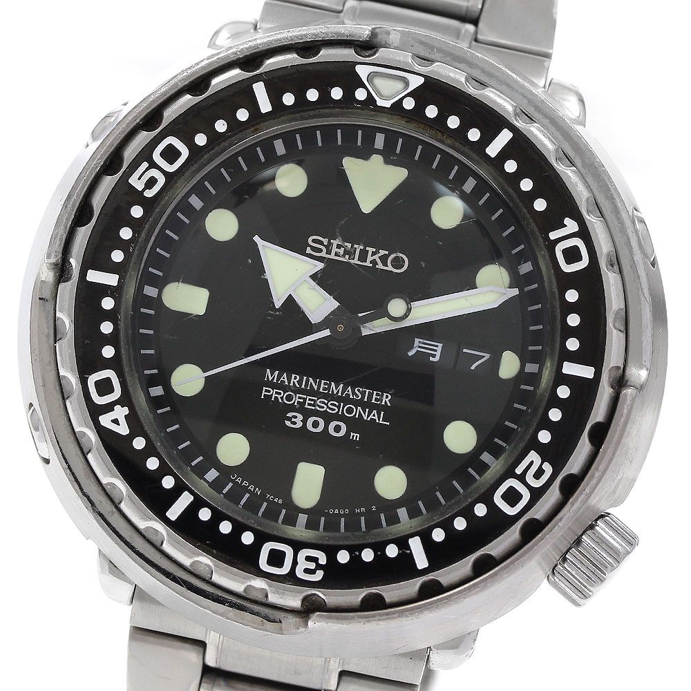 セイコー SEIKO SBBN031/7C46-0AG0 プロスペックス マリーンマスター デイデイト クォーツ メンズ 内箱付き_974914