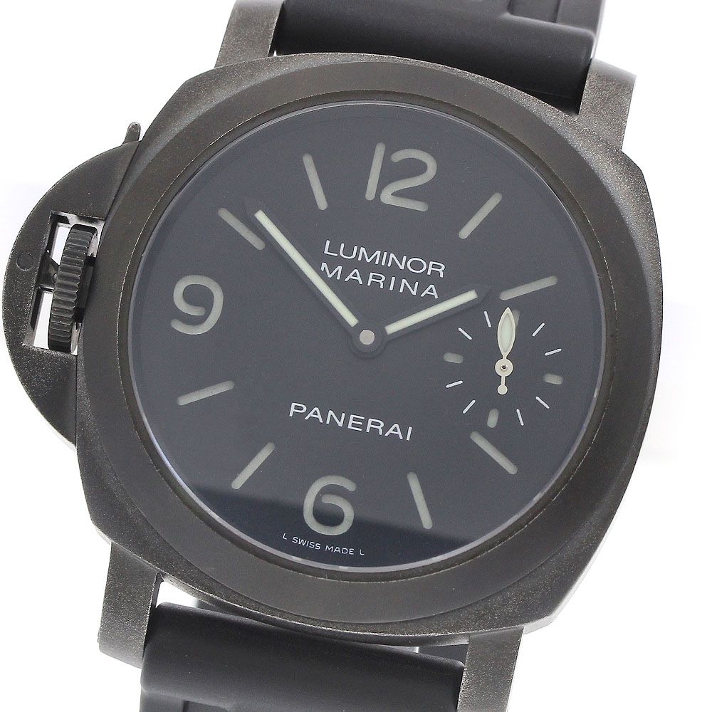 パネライ PANERAI PAM00026 ルミノールマリーナ レフトハンド 1000本限定 手巻き メンズ 保証書付き_975007