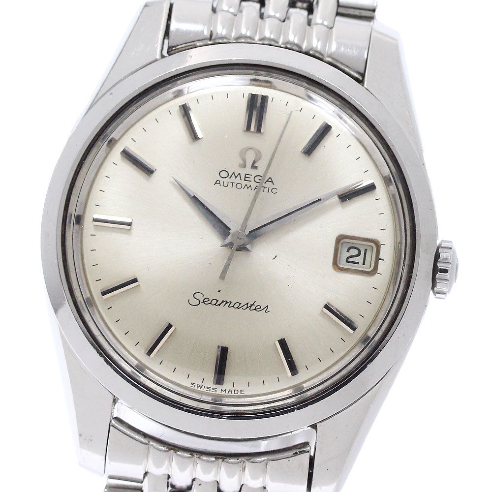 オメガ OMEGA 166.010 シーマスター デイト cal.565 ライスブレスレット 自動巻き メンズ _970420 112,150円
