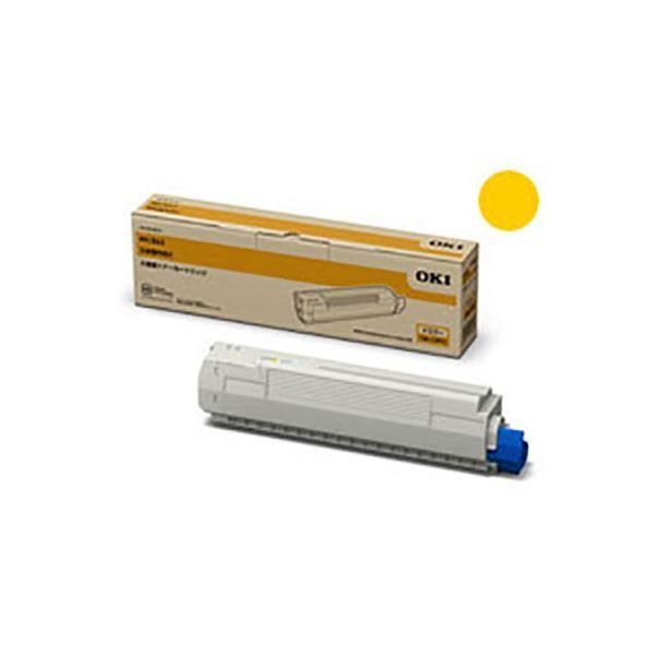 ds-(業務用3セット) 〔純正品〕 OKI 沖データ トナーカートリッジ 〔TNR-C3PY2 Y イエロー〕 大容量
