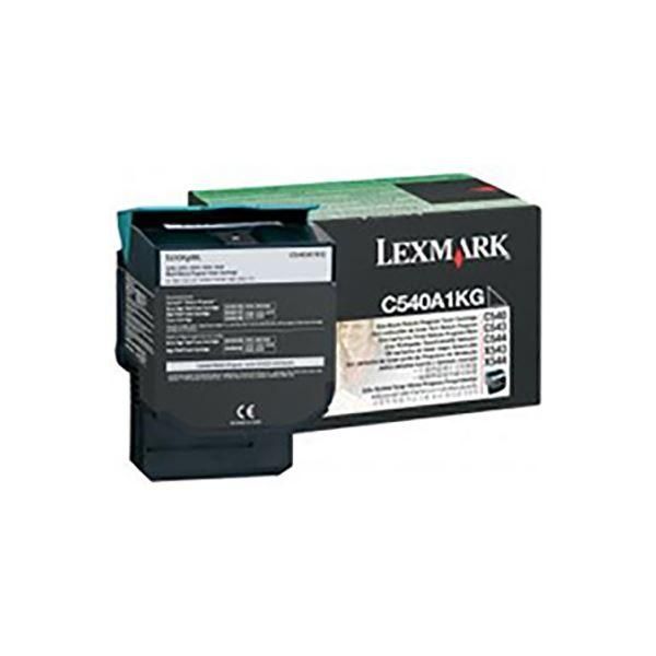 ds-(業務用3セット) 〔純正品〕 LEXMARK トナーカートリッジ 〔C540A1KG BK ブラック〕 1K RPトナー