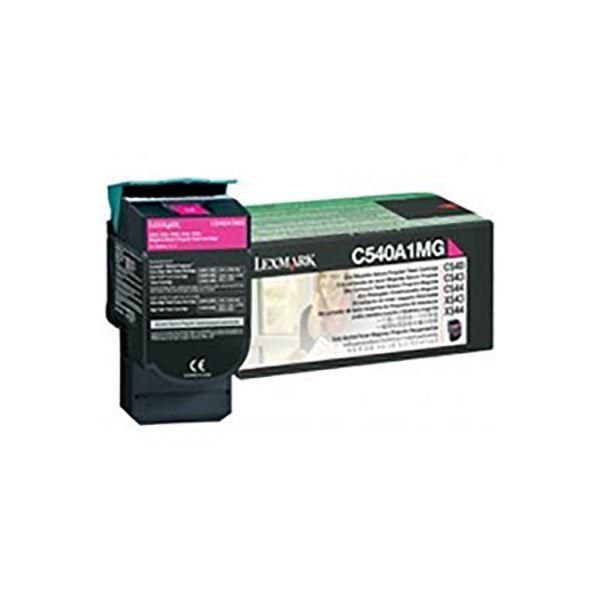 ds-(業務用3セット) 〔純正品〕 LEXMARK トナーカートリッジ 〔C540A1MG マゼンタ〕 1K RPトナー
