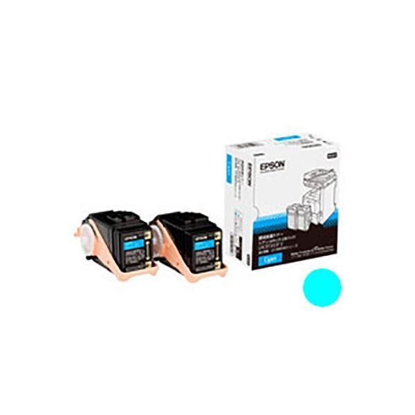 ds-(業務用3セット) 〔純正品〕 EPSON エプソン トナーカートリッジ 〔LPC3T31CPV CX2 シアン/2本〕 環境推進トナー 66,523円