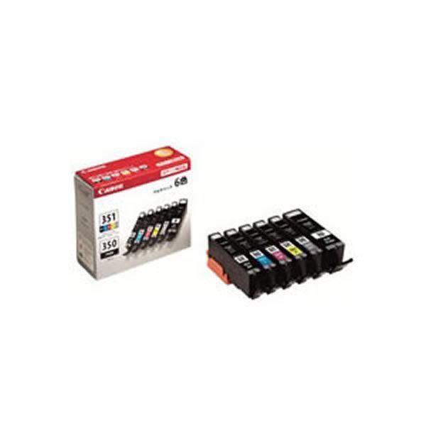 ds-(業務用3セット) 〔純正品〕 Canon キャノン インクカートリッジ/トナーカートリッジ 〔BCI-351+350/6MP〕 マルチパック 18,759円