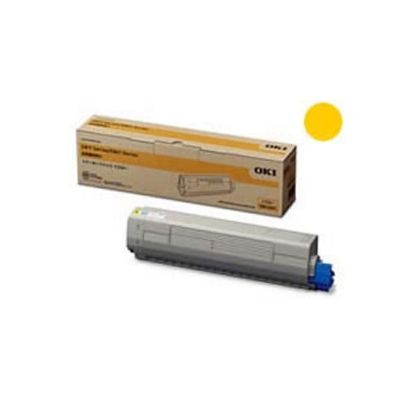 ds-(業務用3セット) 〔純正品〕 OKI 沖データ トナーカートリッジ 〔TNR-C3LY1 Y イエロー〕