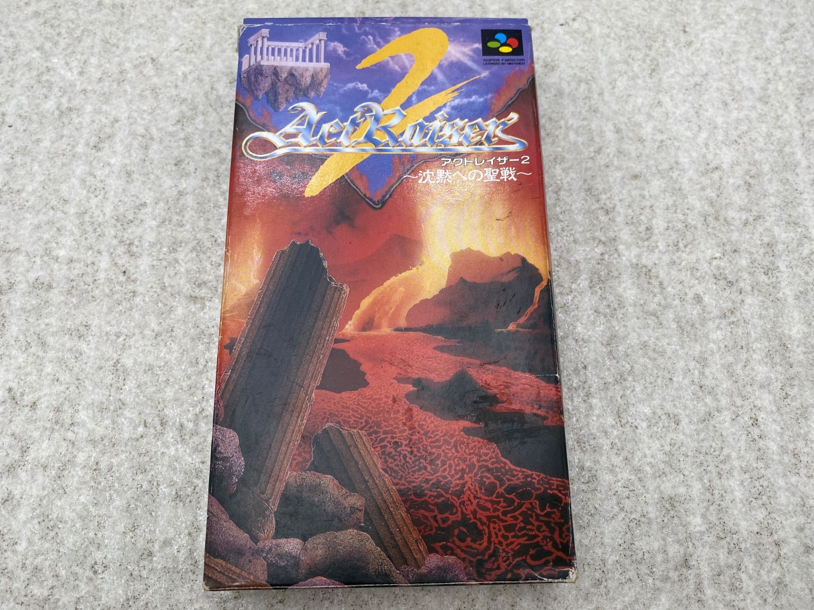 アクトレイザー2　沈黙への聖戦　スーパーファミコン　ソフト 9,720円