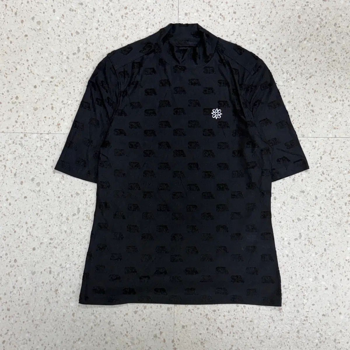 セントルイス アンドリューアンドリュー レディース ゴルフウェア 半袖Tシャツ 90 ブラック