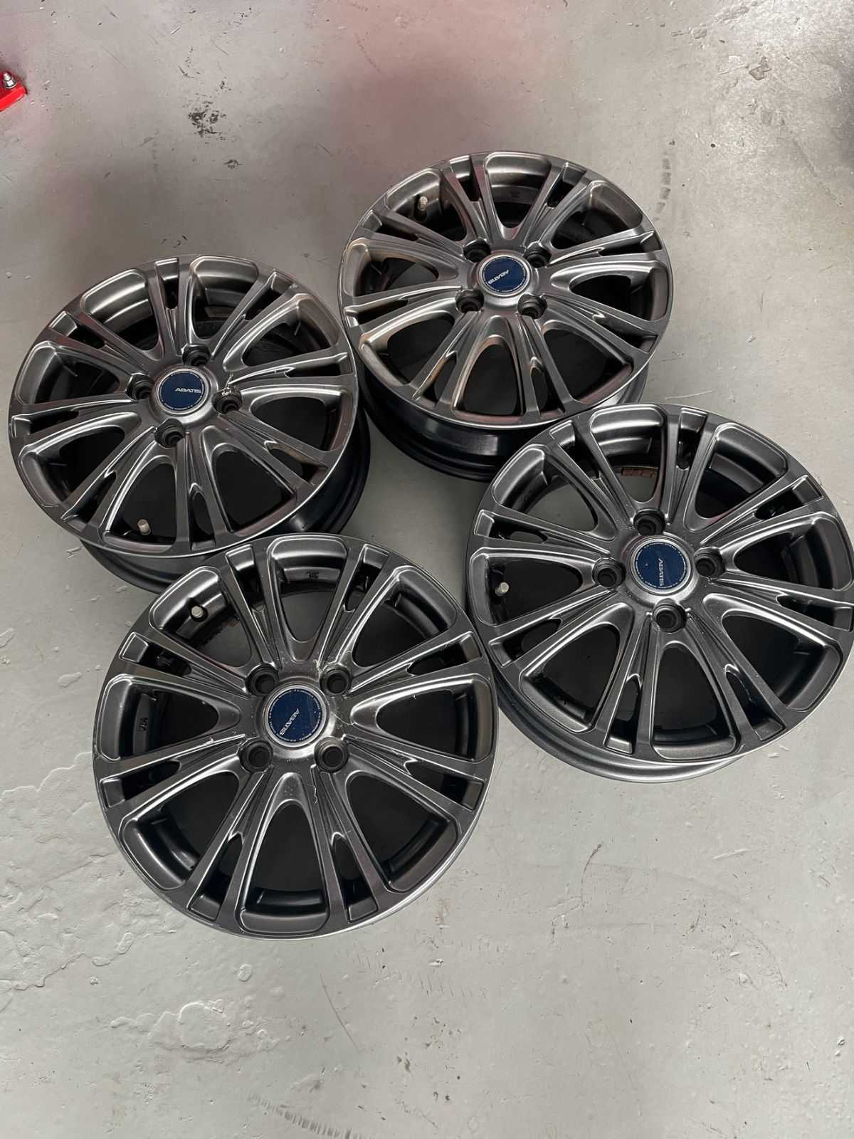 ABATIS アルミホイール 14インチ（中古）