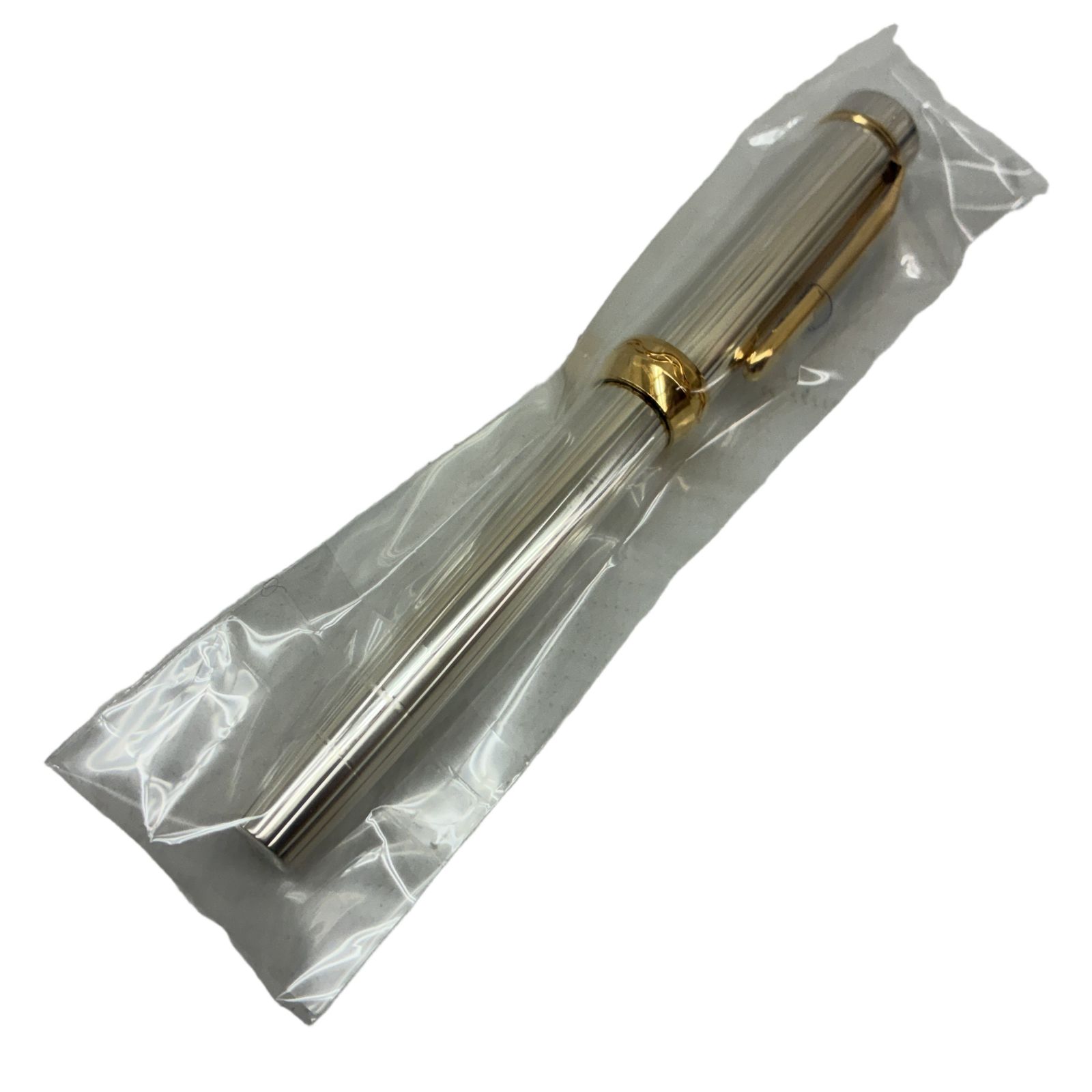 PLATINUM プラチナ 万年筆 銀無垢 太字B #9-4 シルバー 万年筆 PTS-50000 未使用 C11535533