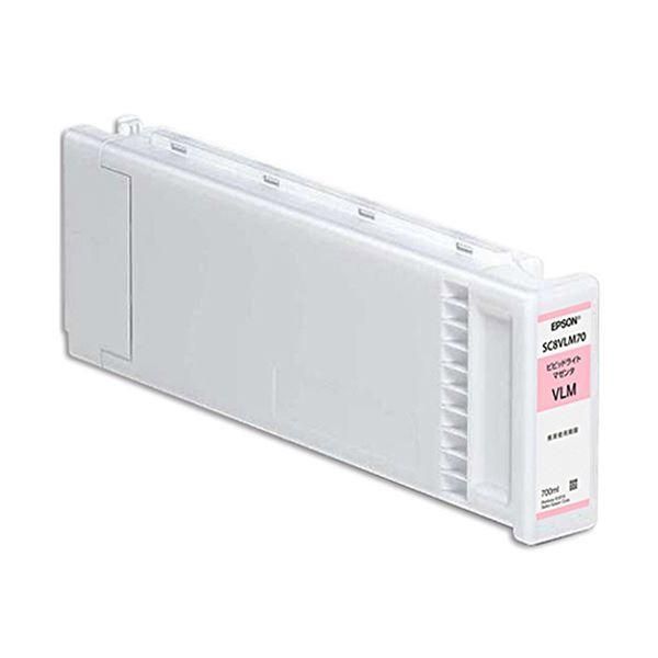 ds-エプソン インクカートリッジビビッドライトマゼンタ 700ml SC8VLM70 1個