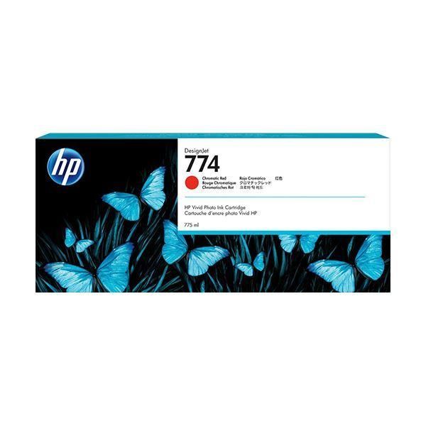 ds-HP 774 インクカートリッジクロムレッド P2W02A 1個