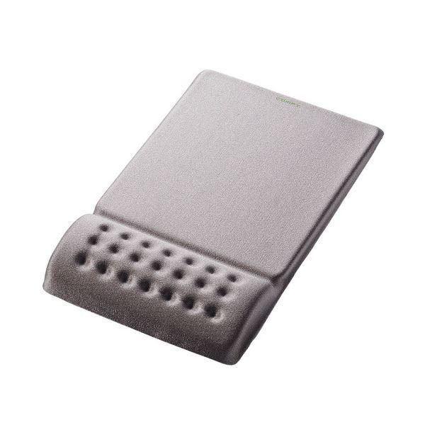 ds-（まとめ）エレコム COMFY マウスパッドグレー MP-095GY 1枚〔×5セット〕