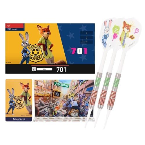 msDisney Collection series ＜Disney Zootopia＞”DARTS SET” ダーツ バレル ダーツセット