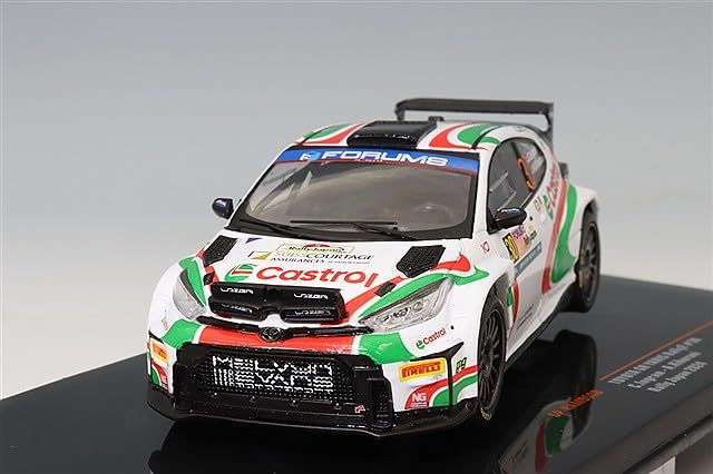 msイクソ 1/43 トヨタ GR ヤリス ラリー2 カストロール 2024 ラリー ジャパン #30 C.イングラム/A.キウラニ ライトポッド付