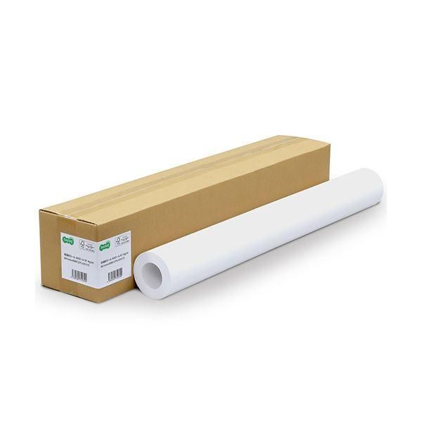 ds-（まとめ）TANOSEE普通紙ロール(コアレスタイプ) A0ロール 841mm×60m 81.4g 1本〔×2セット〕
