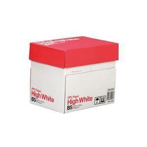ds-（まとめ）PPC PAPER High WhiteB5 1箱(2500枚:500枚×5冊) 〔×3セット〕