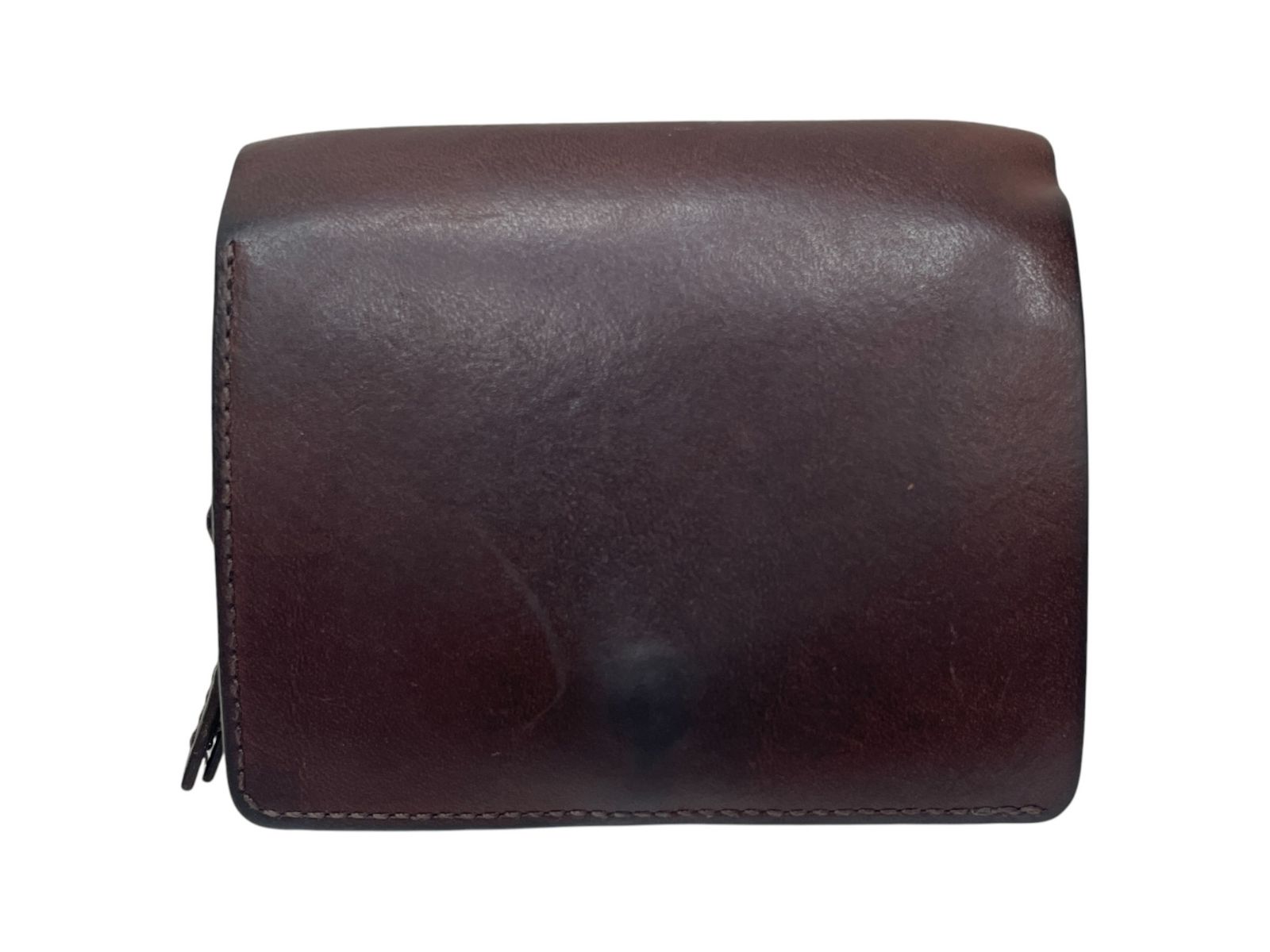 SLOW (スロウ) herbie short wallet 二つ折り財布 レッドブラウン メンズ/049