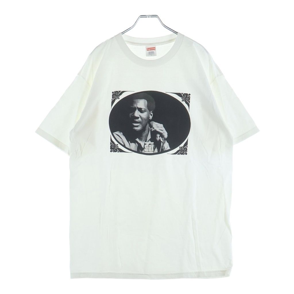 SUPREME (シュプリーム) 12SS ×Stax Records Otis Redding Tee スタックス レコード オーティス・レディング クルーネック半袖Tシャツ カットソー ホワイト 8,873円