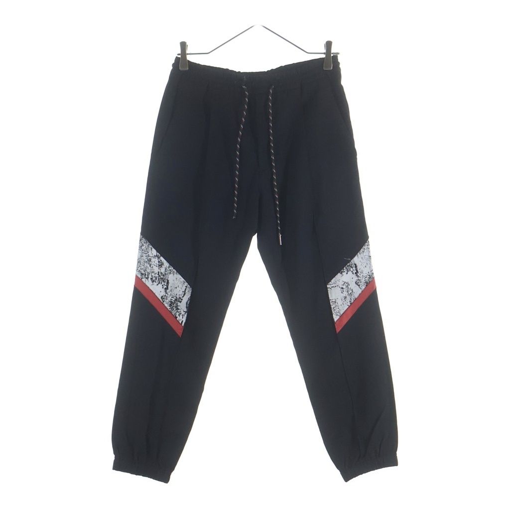 Dior HOMME (ディオールオム) コントラストパネルスウェットパンツ ブラック 763C183V3971