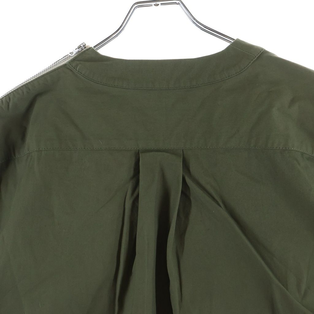 sacai 定番 21ss Suiting Pullover カーキ 2 sacai - sacai / サカイ