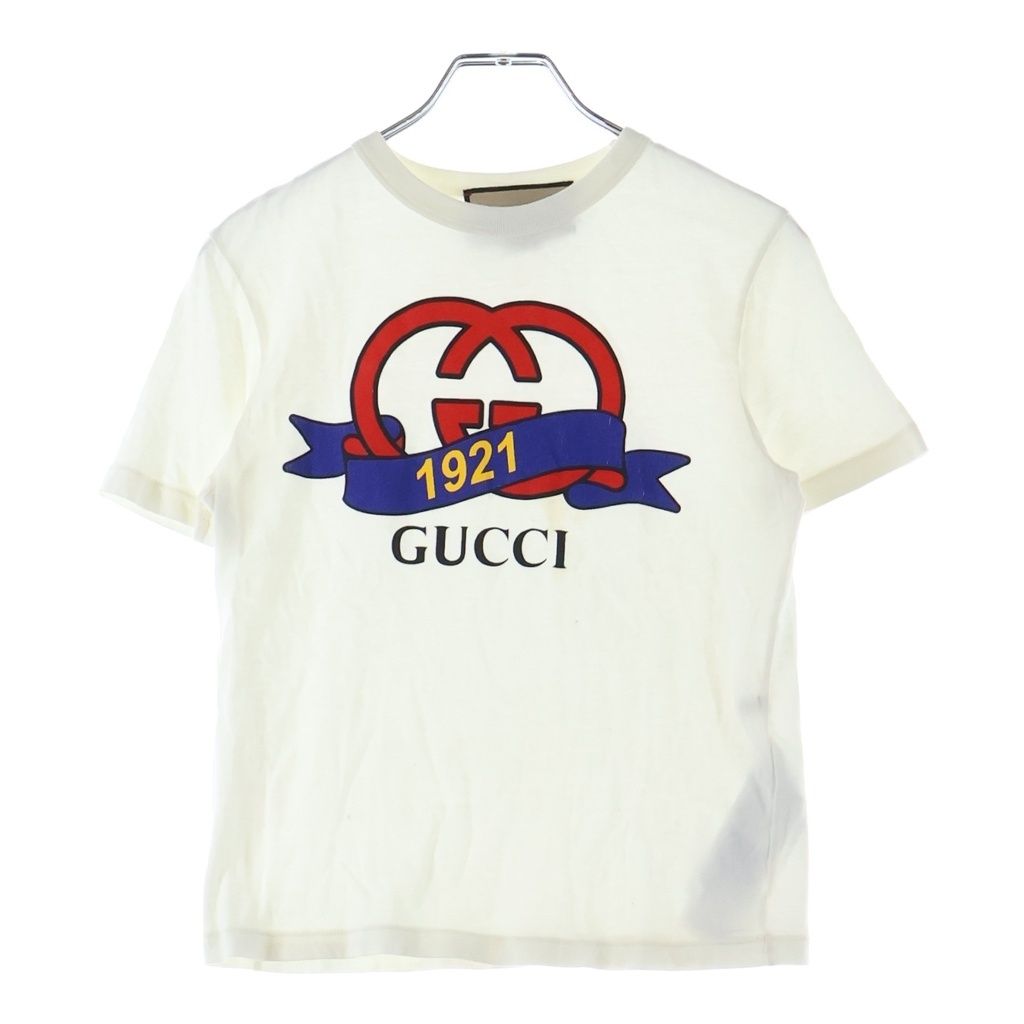 GUCCI (グッチ) 748287 XJFND インターロッキングGプリントTシャツ レディース