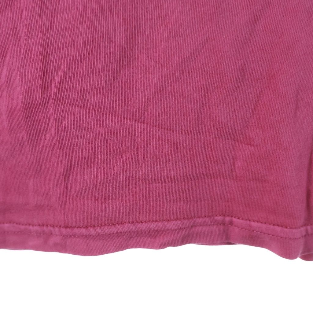SUPREME (シュプリーム) 23SS Animal Kingdom S/S Top Magenta アニマルキングダム エンブロイダリーデザイン クルーネック コットン半袖Tシャツ カットソー ピンク -