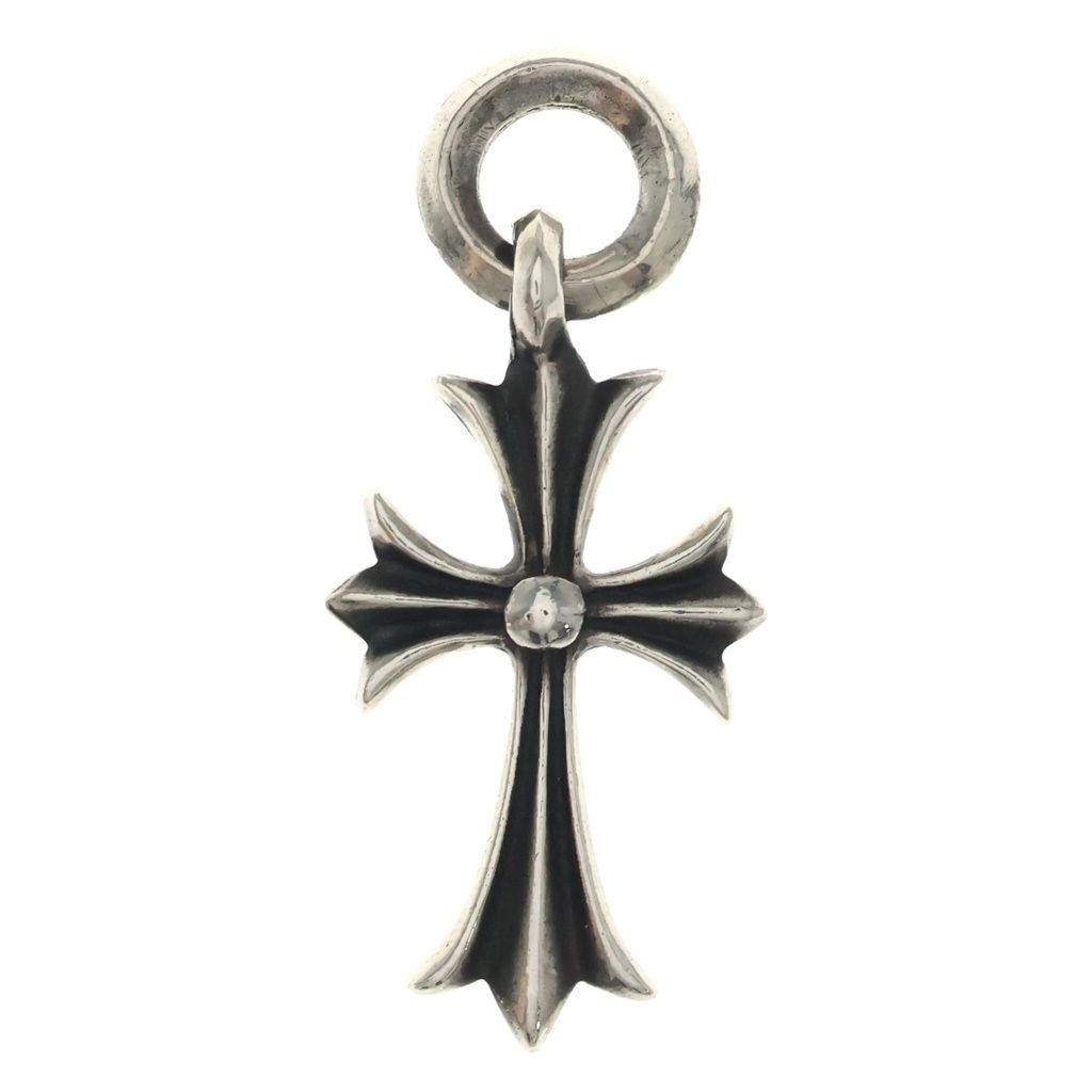 CHROME HEARTS (クロムハーツ) OLD TINY CH CROSS オールド タイニーCHクロス チャーム ネックレストップ シルバー BCA382 143,000円