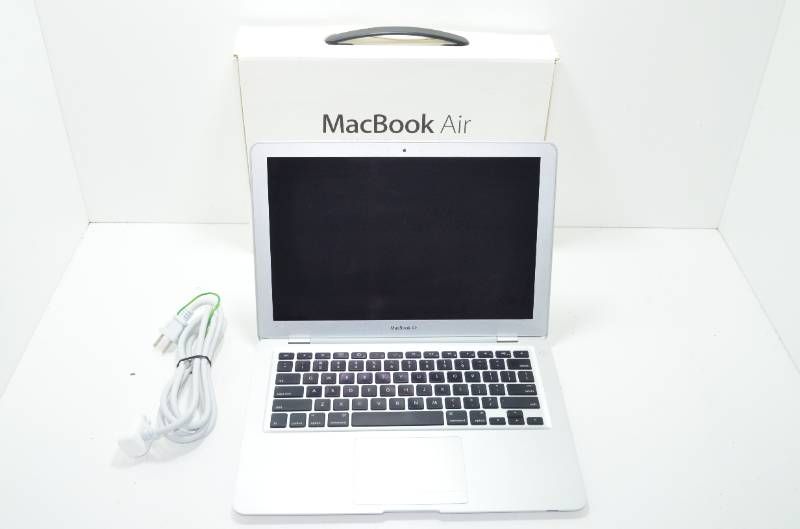 [Free Shipping] Apple Apple MacBook Air A1304 13 inch 128GB Laptop Case w/ Power Cord Battery Degraded