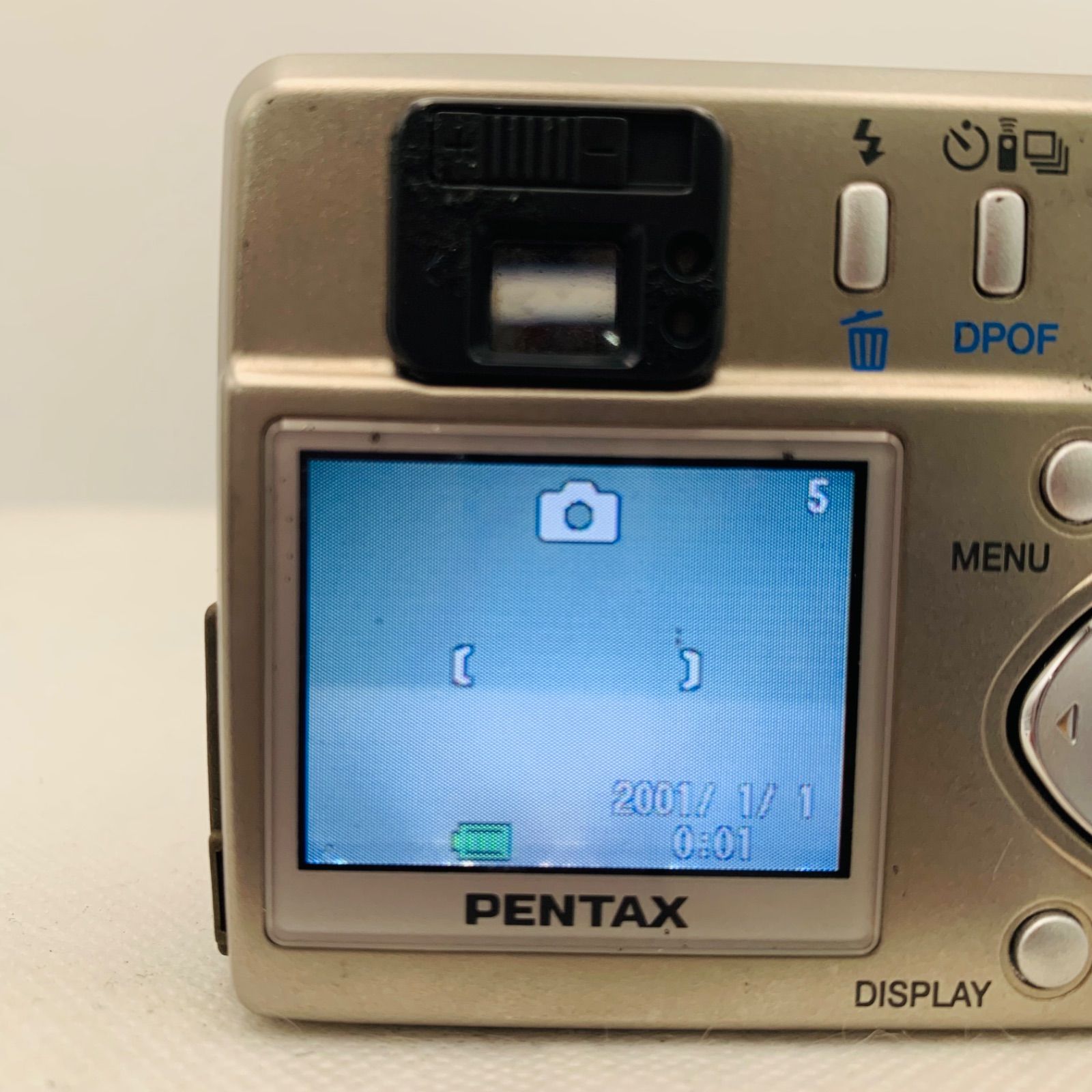 ペンタックス PENTAX Optio 430 シルバー コンパクトデジタルカメラ
