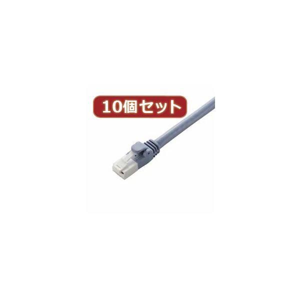 ds-10個セット エレコム ツメ折れ防止LANケーブル（Cat6A） LD-GPAT／BU15X10 10,745円