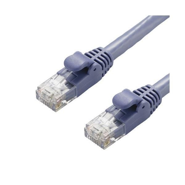 ds-（まとめ） エレコム LANケーブル／CAT6A／スタンダード／7m／ブルー LD-GPA／BU7 〔×3セット〕