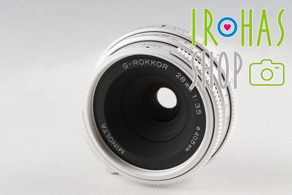 Minolta G-Rokkor 28mm F/3.5 Lens for Leica L39 #65472C1