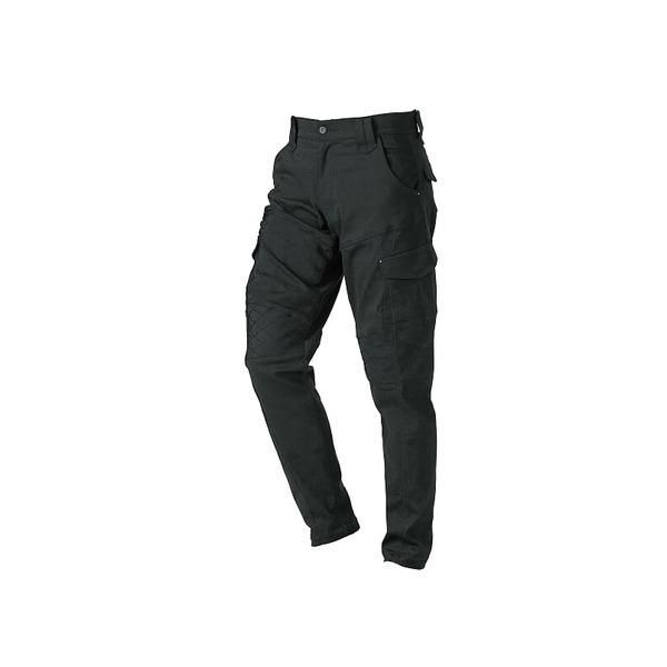 ds-〔村上被服製〕 ジョッパーカーゴ/作業着 〔アッシュブラック 3L〕 スーパーストレッチ素材 綿 ポリエステル 3204