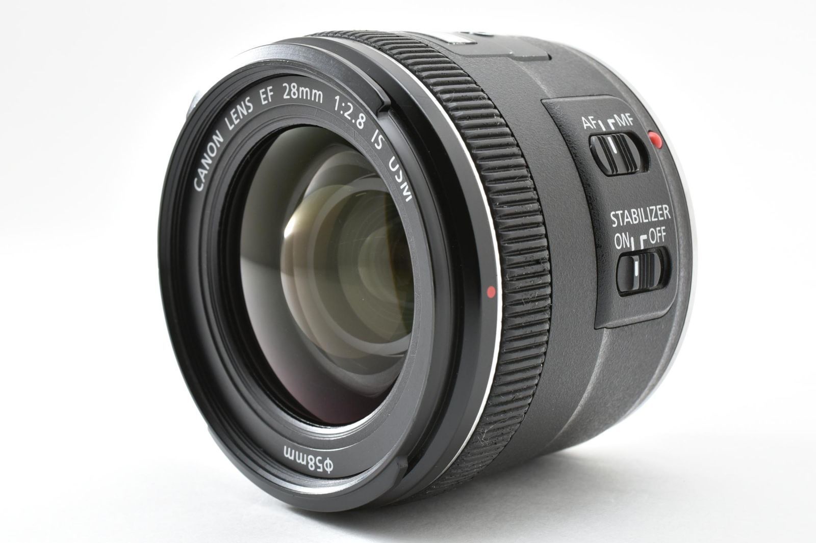 ★外観極上★ キヤノン Canon EF 28mm F2.8 IS USM ★完動品★ #A606167