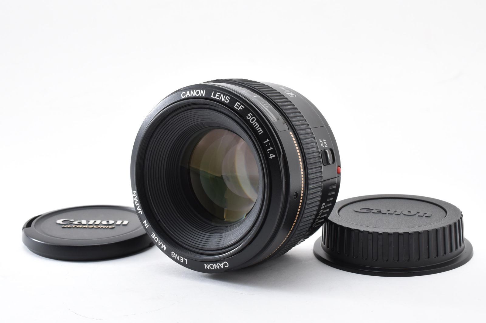 ★並品★ キヤノン Canon EF 50mm F1.4 USM 《前後キャップ付！》★完動品★ #A606216