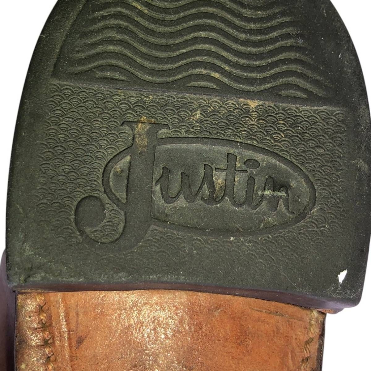 古着 ジャスティン JUSTIN 3802 ローパーブーツ USA製 8 1/2B メンズ25.5cm相当/saa016130