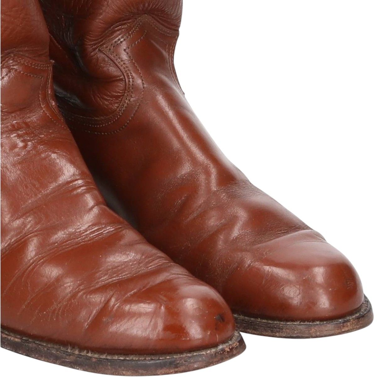 古着 ジャスティン JUSTIN 3802 ローパーブーツ USA製 8 1/2B メンズ25.5cm相当/saa016130