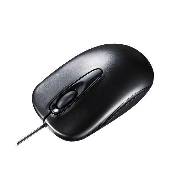 ds-(まとめ）サンワサプライ 有線光学式マウス MA-R115BK ブラック〔×5セット〕