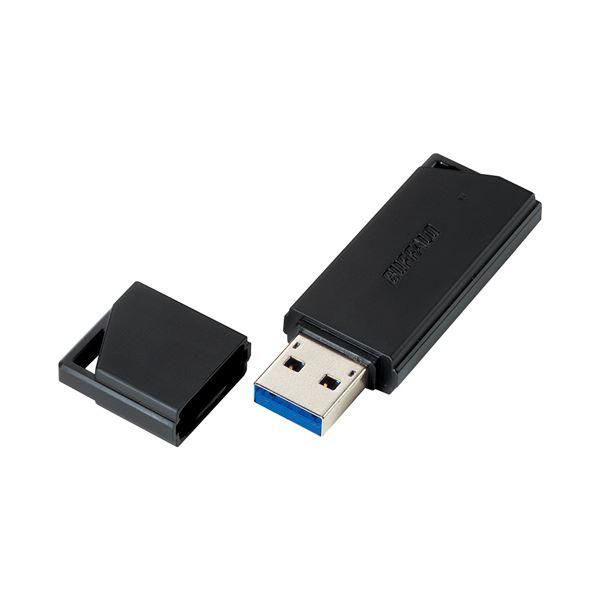 ds-(まとめ) バッファローUSB3.1(Gen1)対応 USBメモリー バリューモデル 16GB ブラック RUF3-K16GB-BK1個 〔×10セット〕