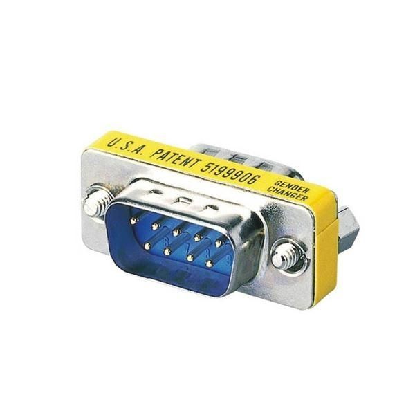 ds-(まとめ) エレコム 超小型アダプタD-Sub9pinオス AD-D9MM 1個 〔×10セット〕