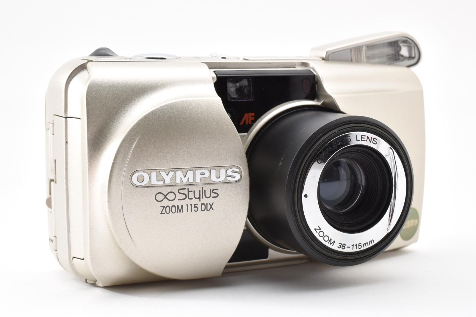 動作確認済み！] OLYMPUS μ[mju:] ZOOM 115 DELUXE 電池付属してます